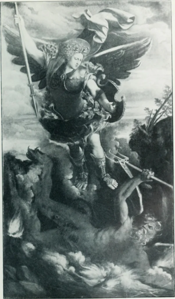An illustration from Dictionary of painters and engravers, 1903, leaf 145