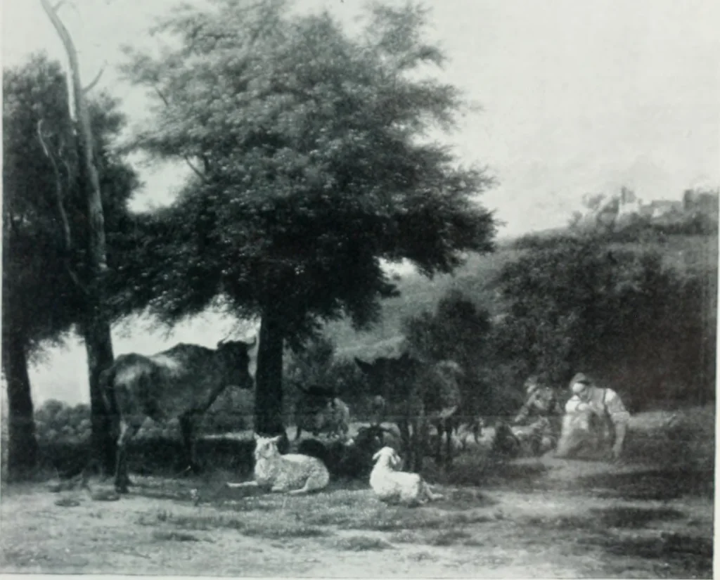 An illustration from Dictionary of painters and engravers, 1903, leaf 175