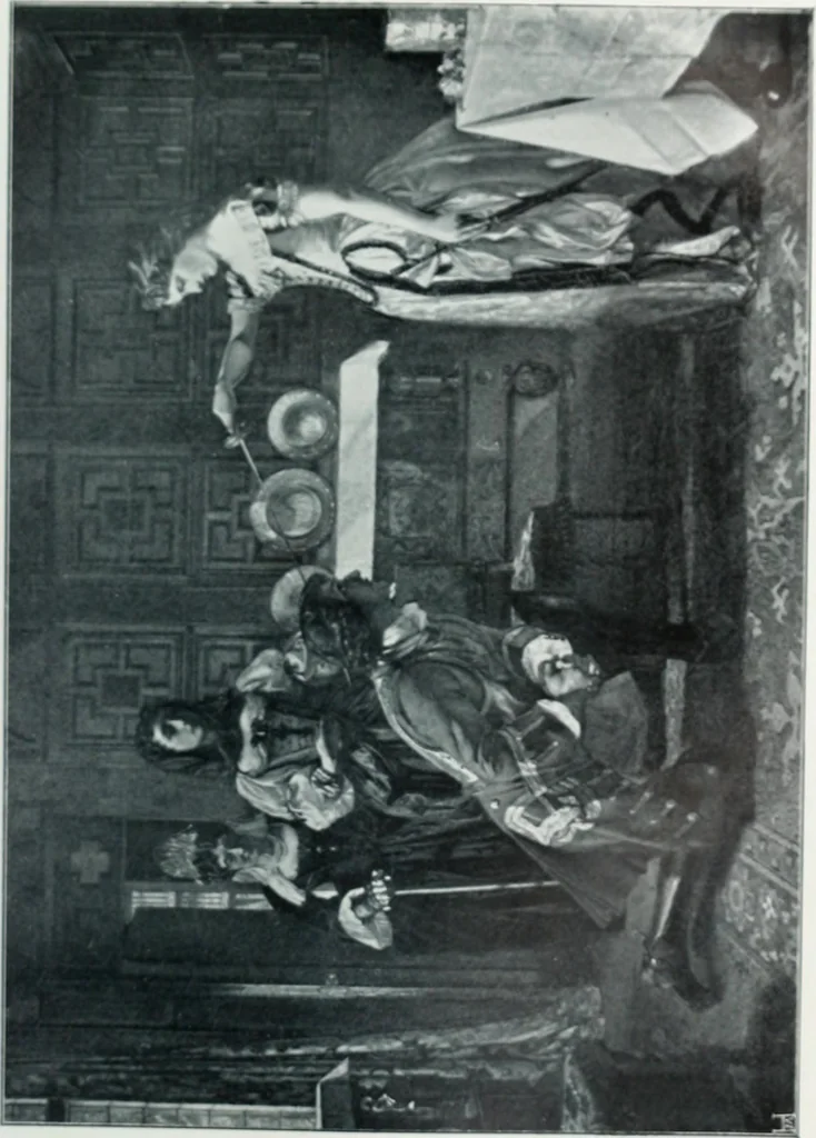 An illustration from Dictionary of painters and engravers, 1903, leaf 217
