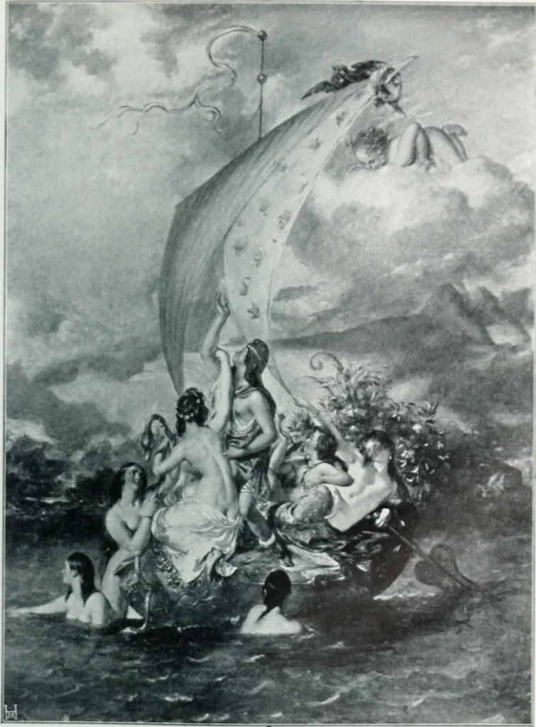 An illustration from Dictionary of painters and engravers, 1903, leaf 233