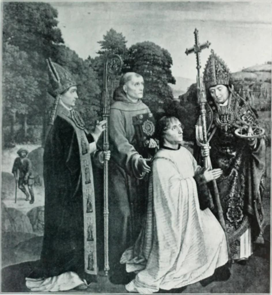 An illustration from Dictionary of painters and engravers, 1903, leaf 37