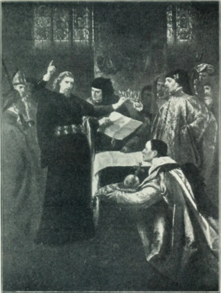 An illustration from Dictionary of painters and engravers, 1903, leaf 399