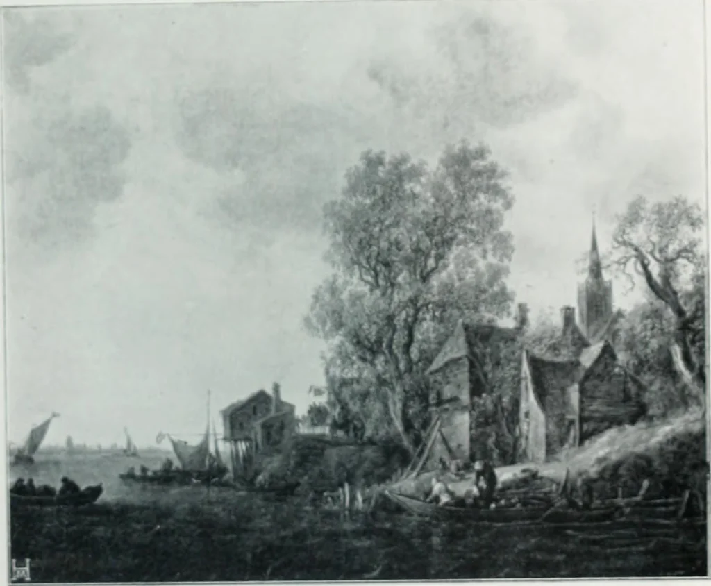 An illustration from Dictionary of painters and engravers, 1903, leaf 435