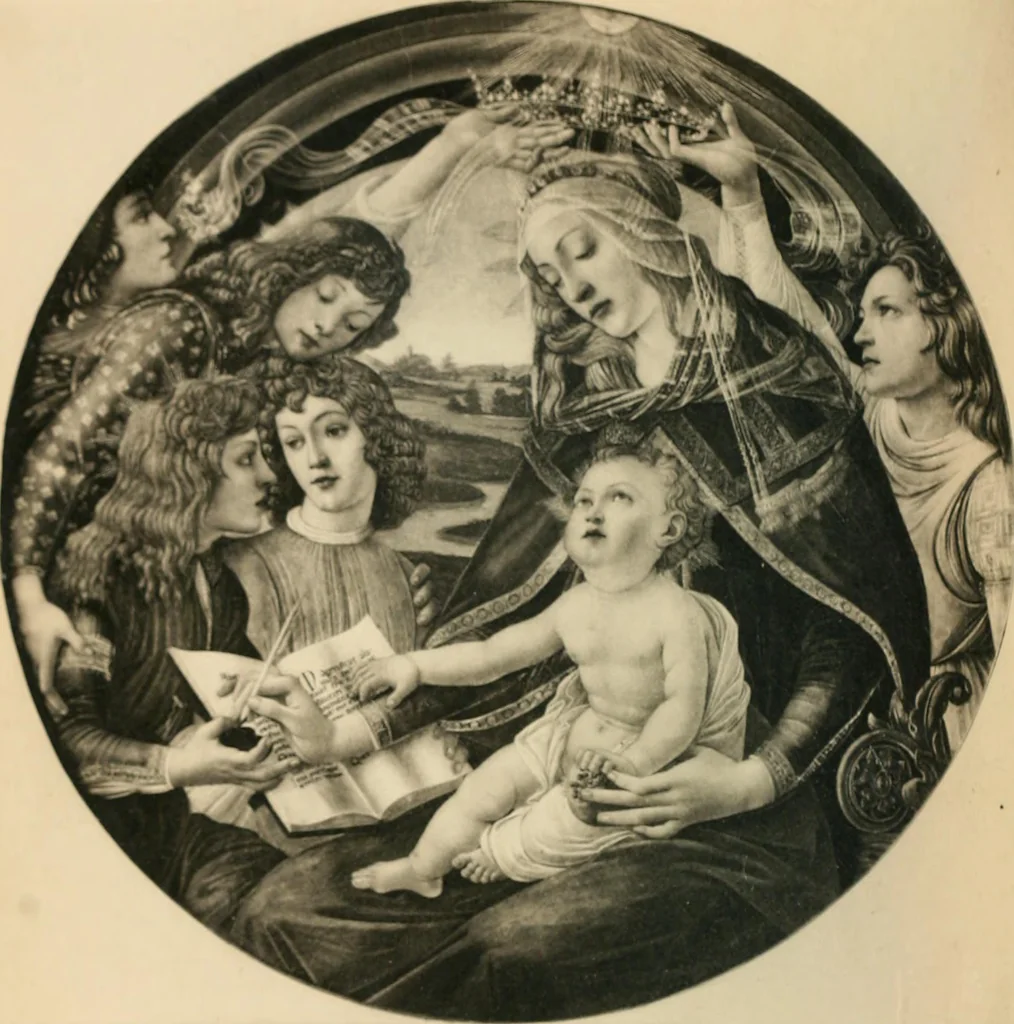 An illustration from Dictionary of painters and engravers, 1903, leaf 8