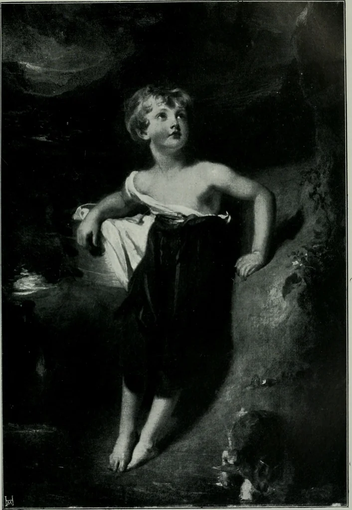 An illustration from Dictionary of painters and engravers, 1903, leaf 281