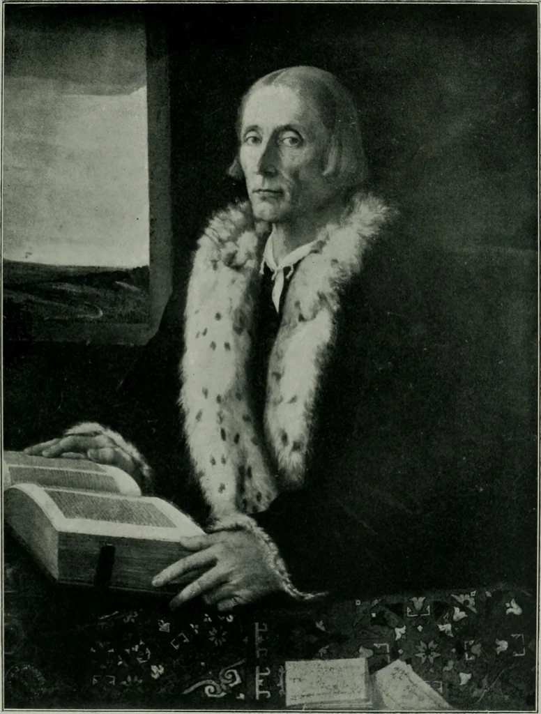 An illustration from Dictionary of painters and engravers, 1903, leaf 373