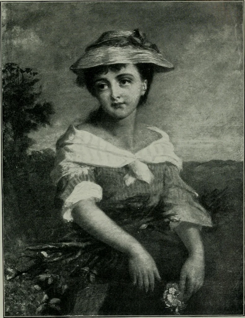 An illustration from Dictionary of painters and engravers, 1903, leaf 49