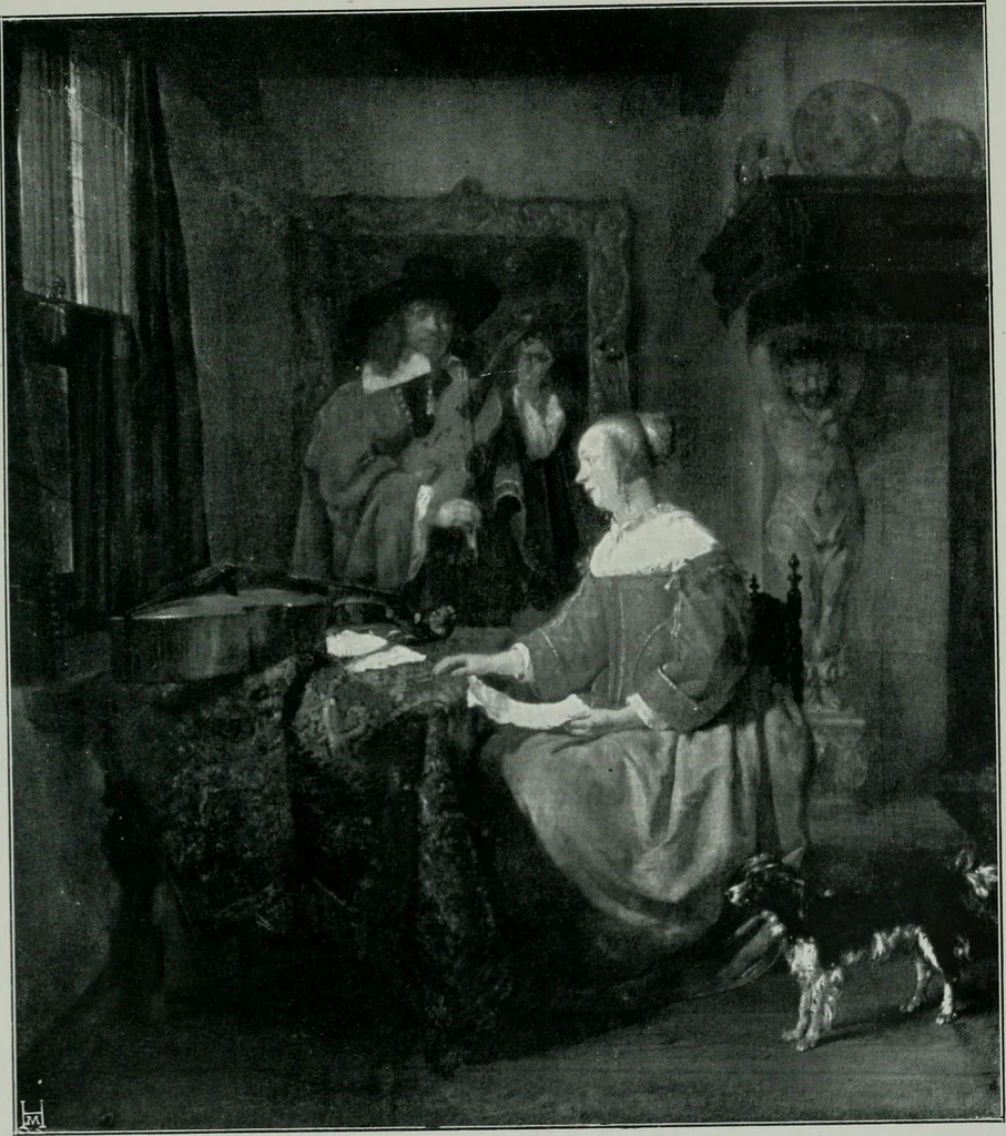 An illustration from Dictionary of painters and engravers, 1903, leaf 499