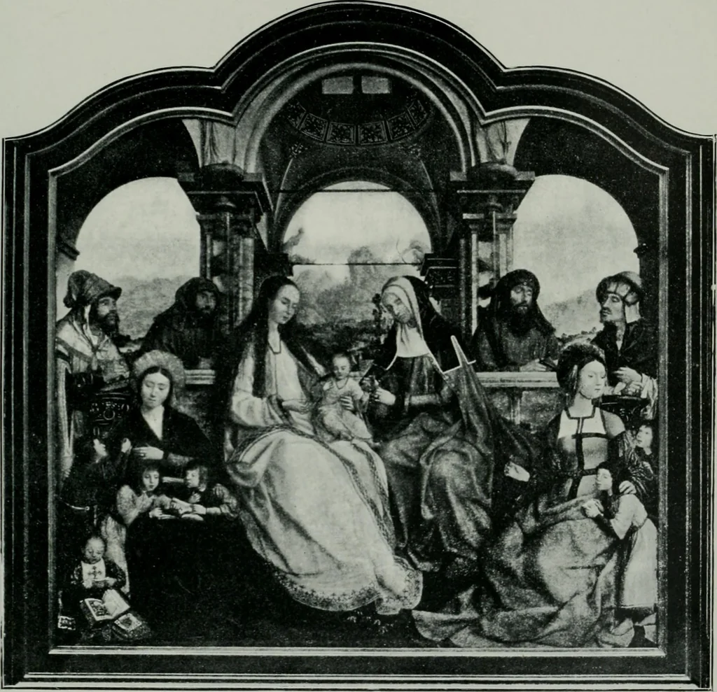 An illustration from Dictionary of painters and engravers, 1903, leaf 505