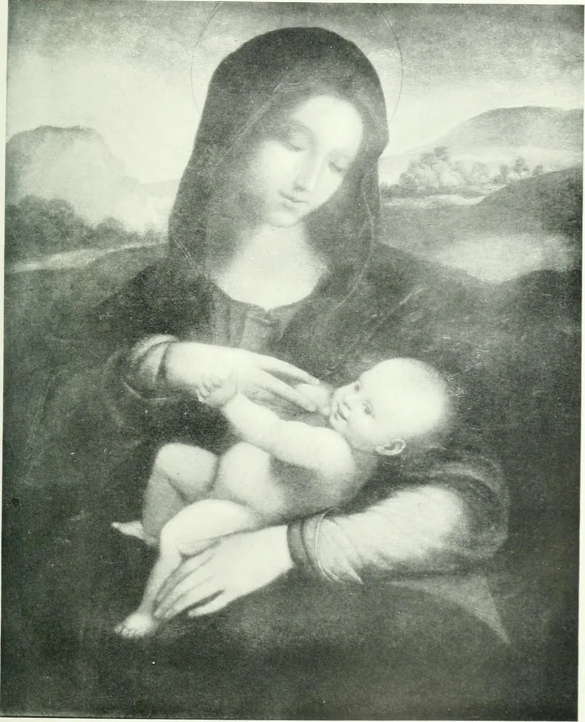An illustration from Dictionary of painters and engravers, 1903, leaf 117