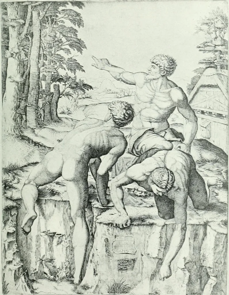 An illustration from Dictionary of painters and engravers, 1903, leaf 323