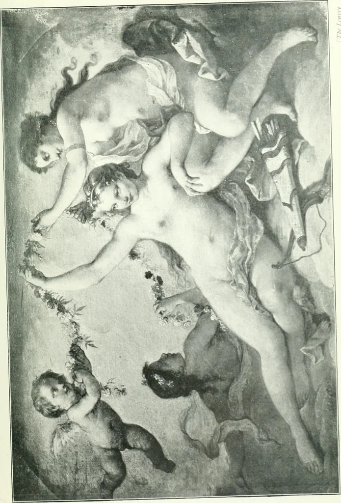 An illustration from Dictionary of painters and engravers, 1903, leaf 33