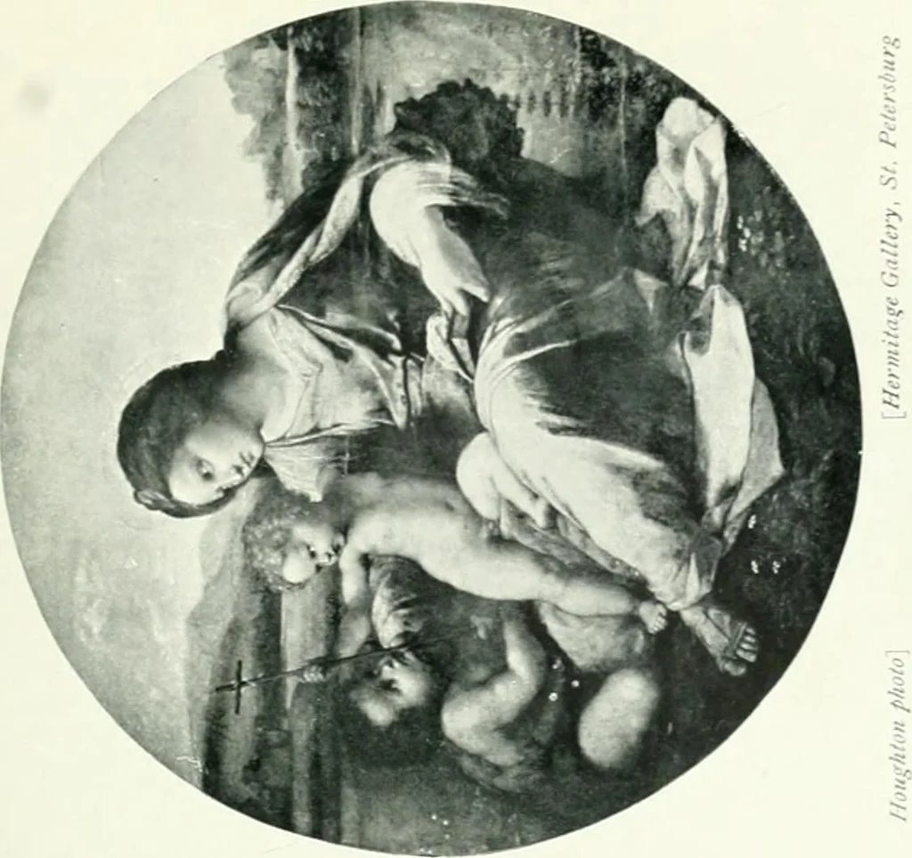 An illustration from Dictionary of painters and engravers, 1903, leaf 345