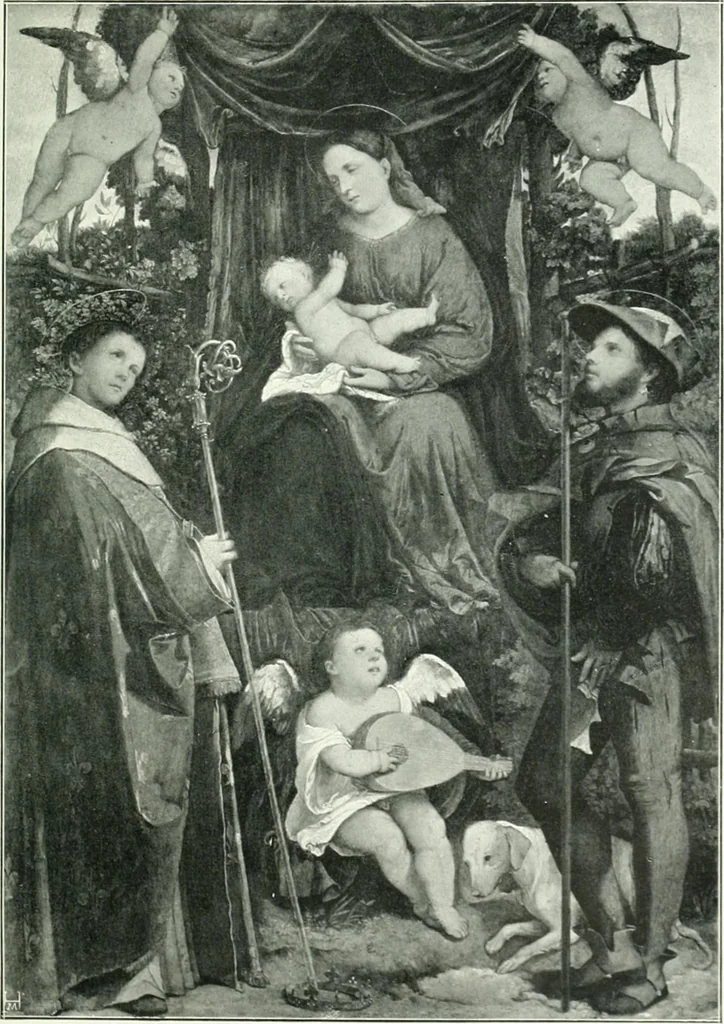 An illustration from Dictionary of painters and engravers, 1903, leaf 449