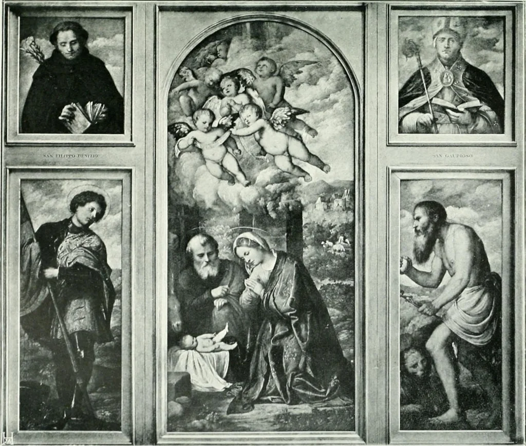 An illustration from Dictionary of painters and engravers, 1903, leaf 451