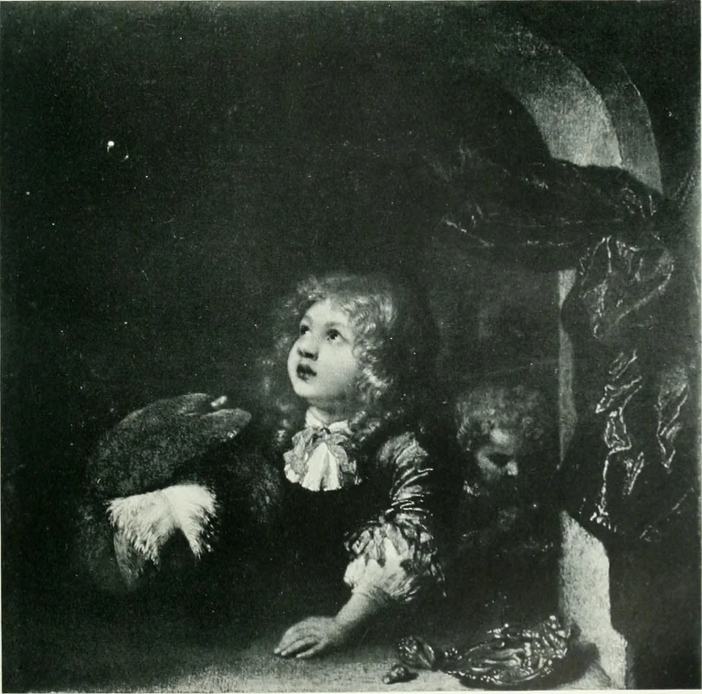 An illustration from Dictionary of painters and engravers, 1903, leaf 47