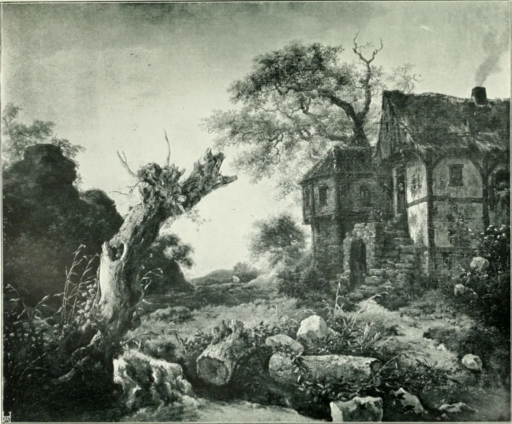 An illustration from Dictionary of painters and engravers, 1903, leaf 509