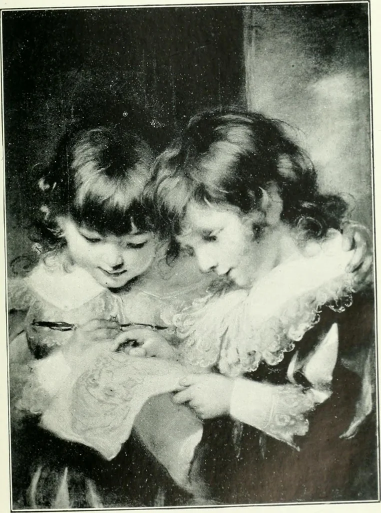 An illustration from Dictionary of painters and engravers, 1903, leaf 523