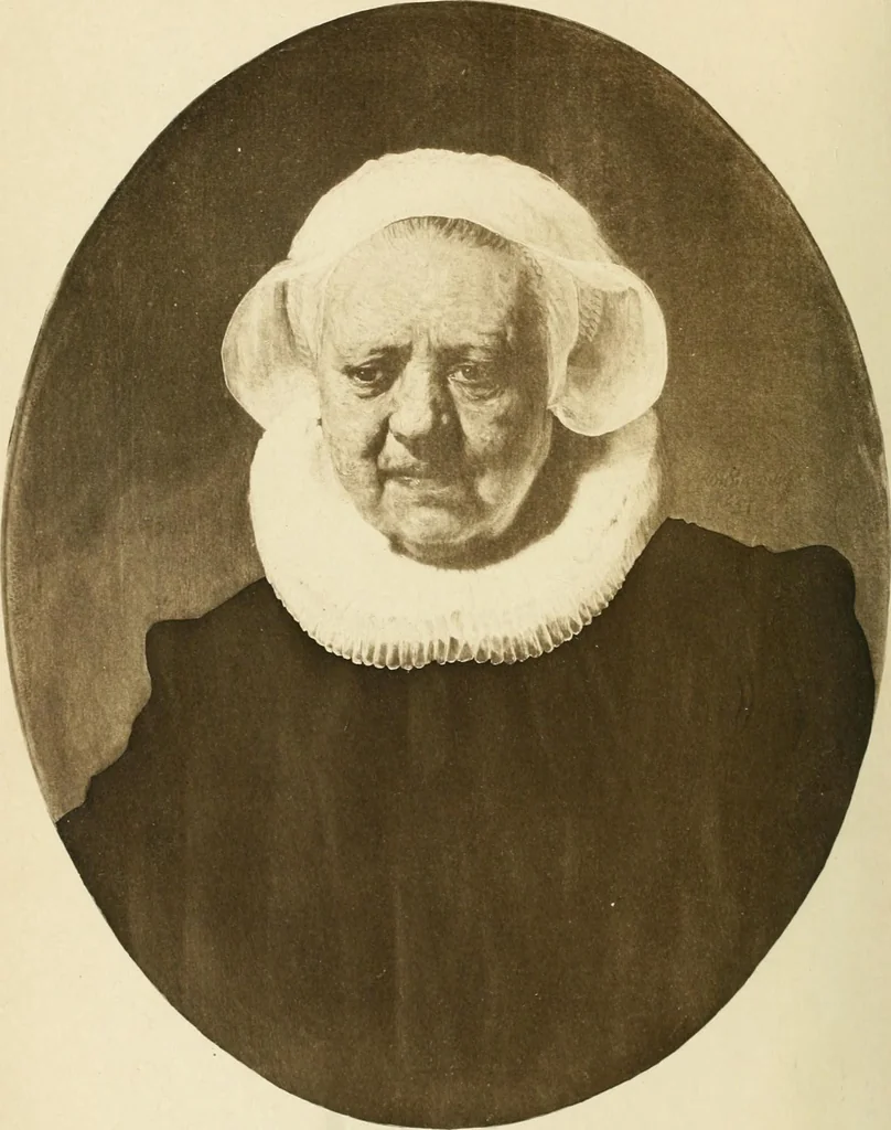 An illustration from Dictionary of painters and engravers, 1903, leaf 8