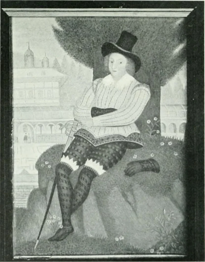 An illustration from Dictionary of painters and engravers, 1903, leaf 83