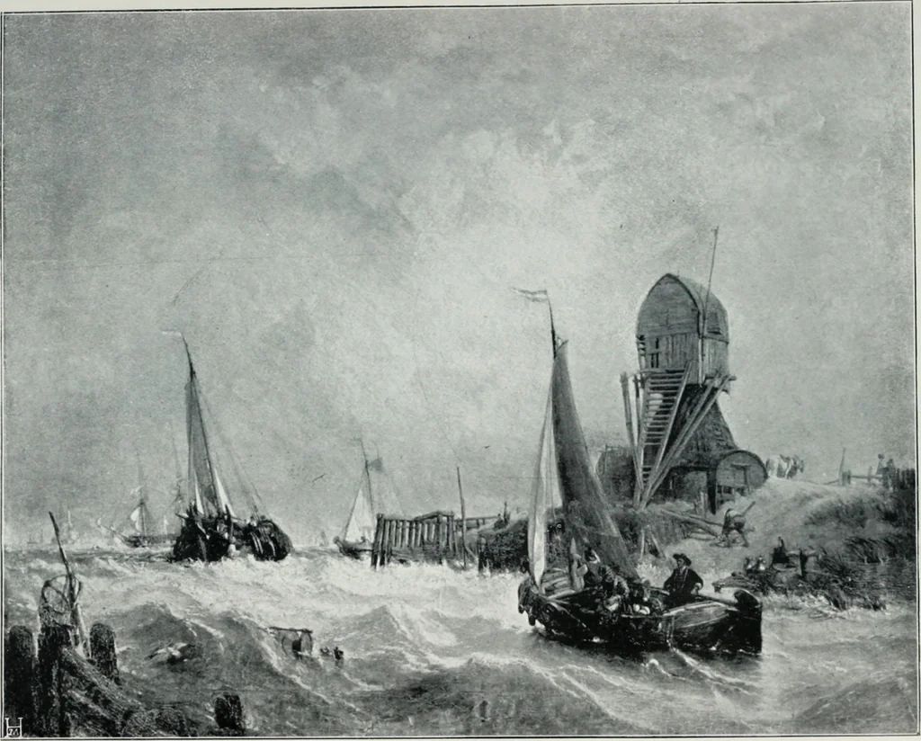 An illustration from Dictionary of painters and engravers, 1903, leaf 186