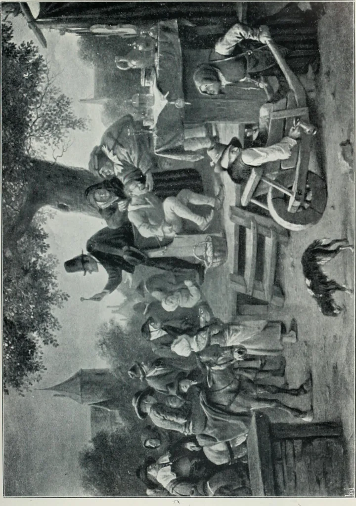 An illustration from Dictionary of painters and engravers, 1903, leaf 196