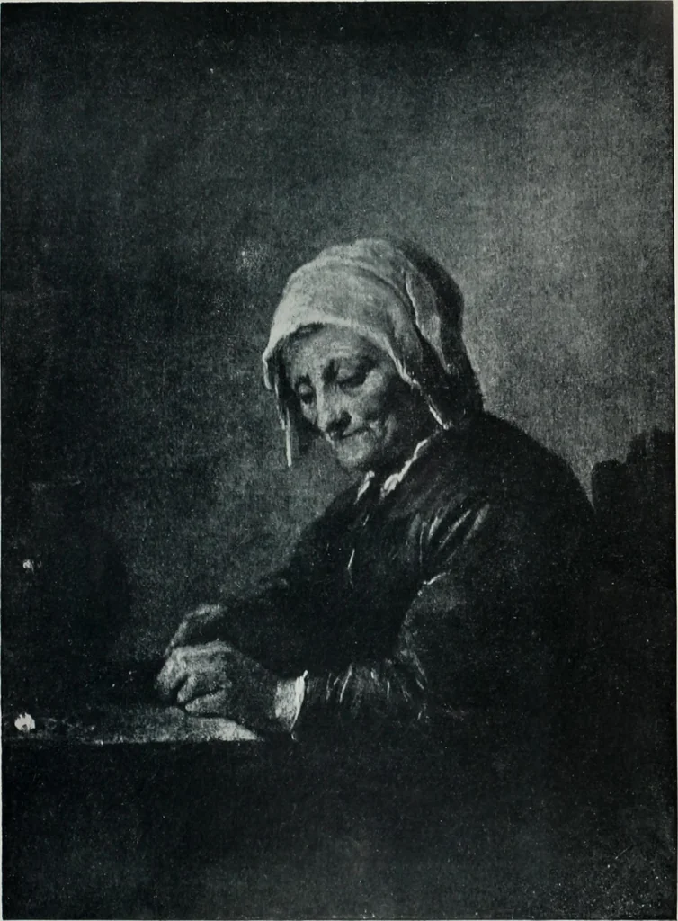 An illustration from Dictionary of painters and engravers, 1903, leaf 246