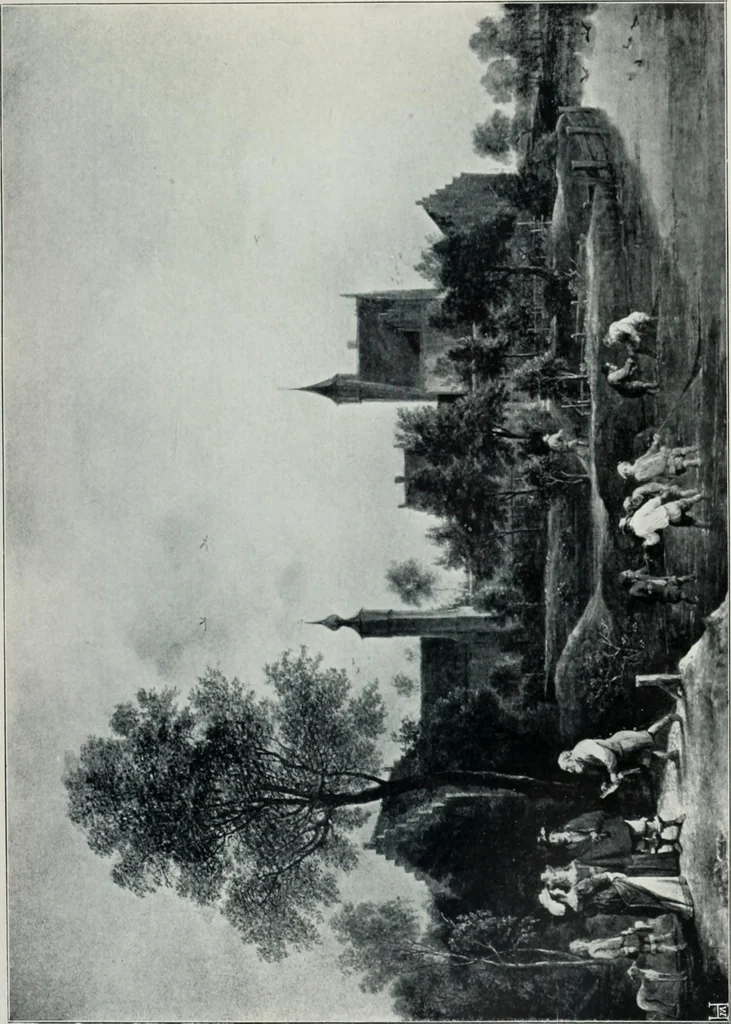 An illustration from Dictionary of painters and engravers, 1903, leaf 250