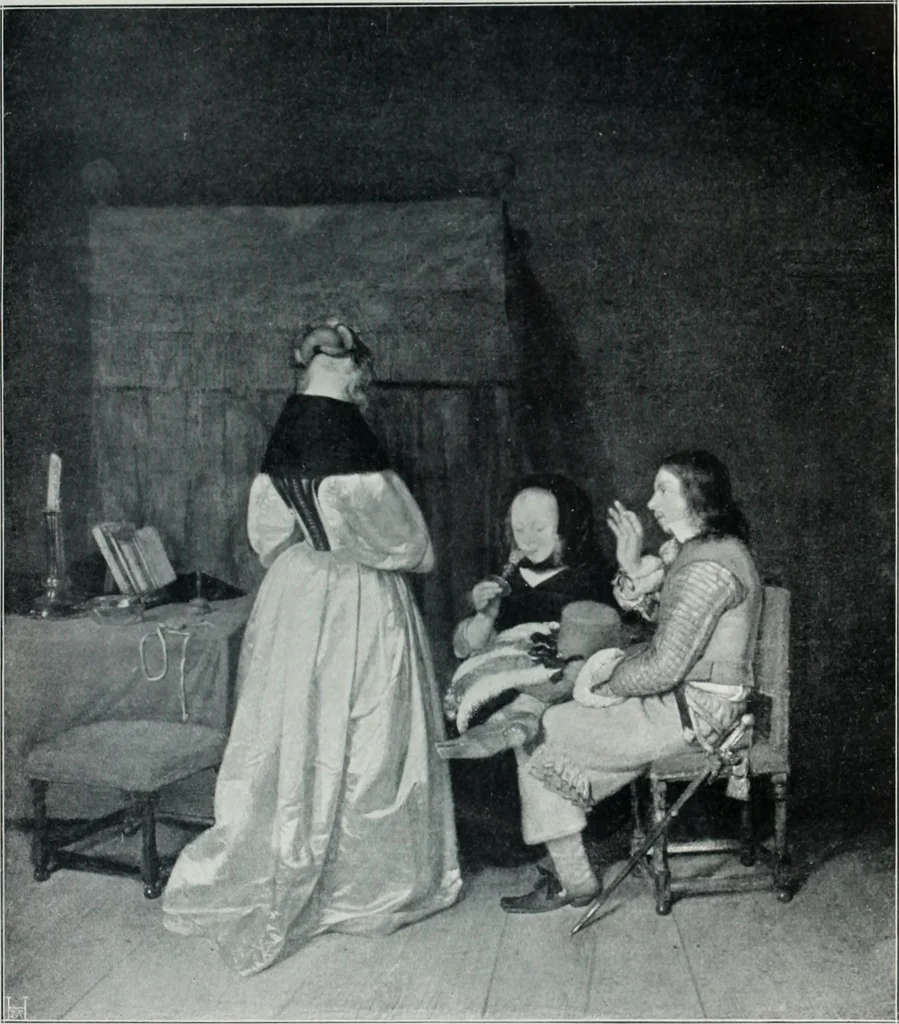 An illustration from Dictionary of painters and engravers, 1903, leaf 258