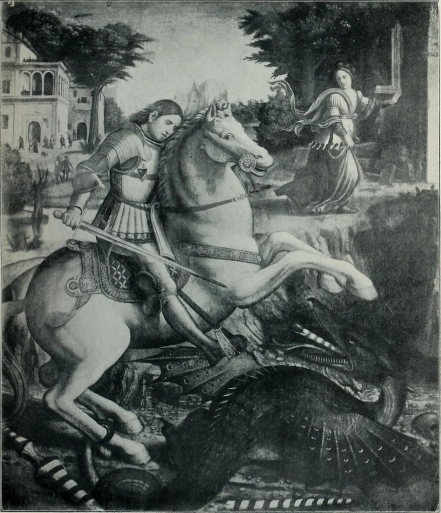 An illustration from Dictionary of painters and engravers, 1903, leaf 26