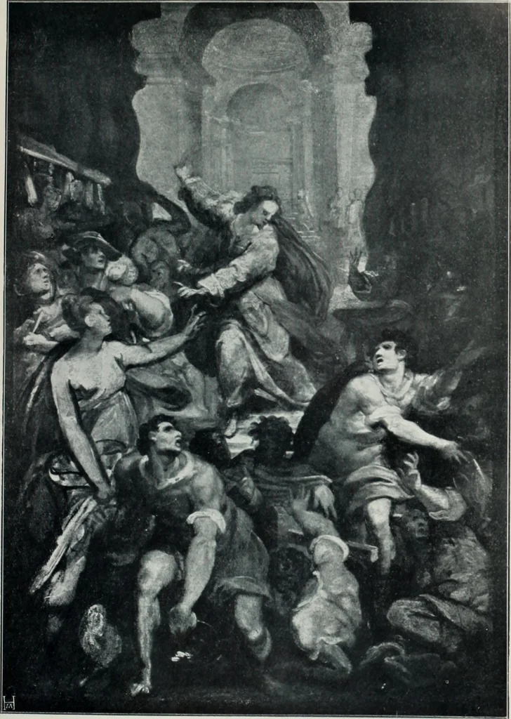 An illustration from Dictionary of painters and engravers, 1903, leaf 424