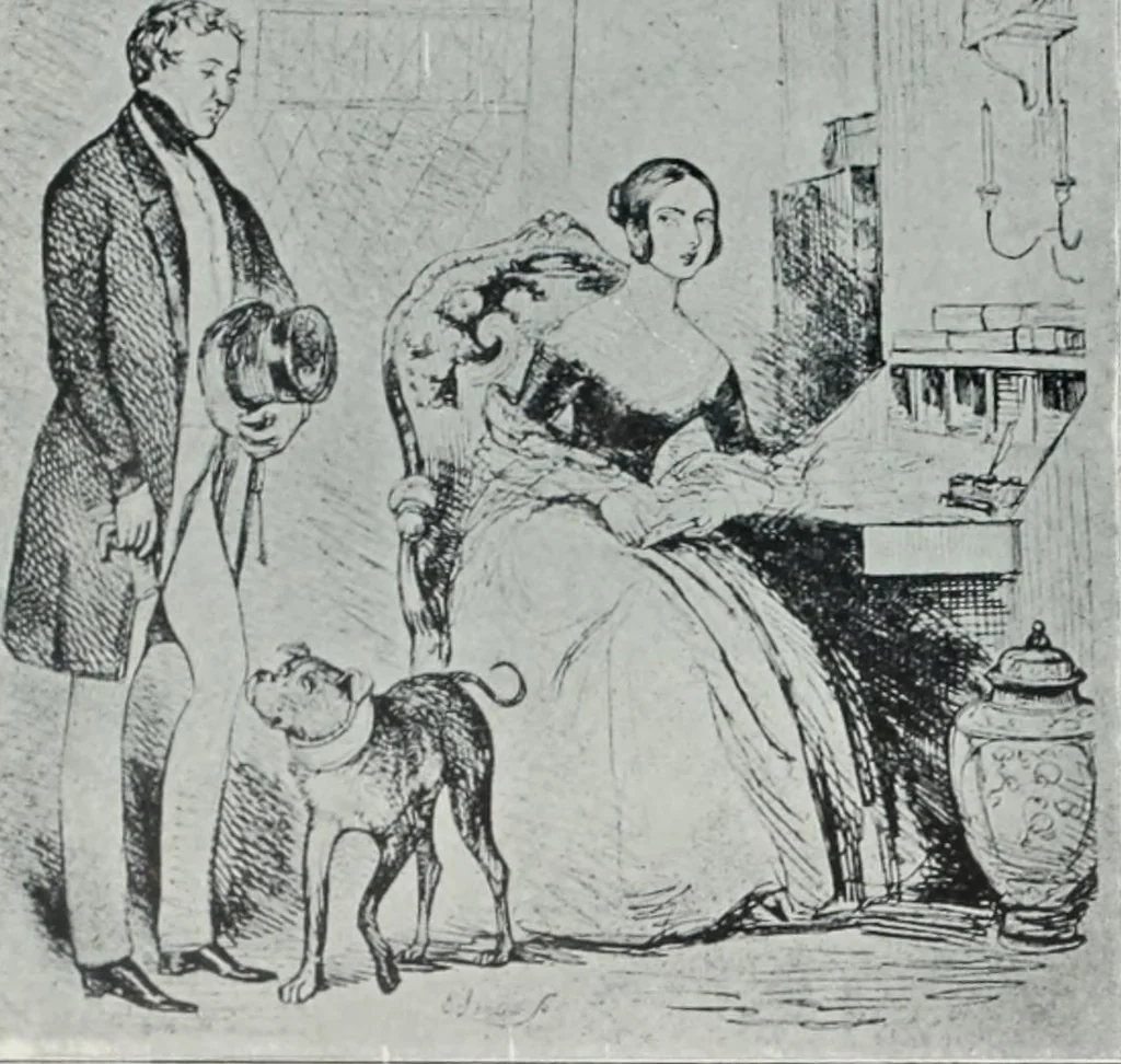 An illustration from Dictionary of painters and engravers, 1903, leaf 588