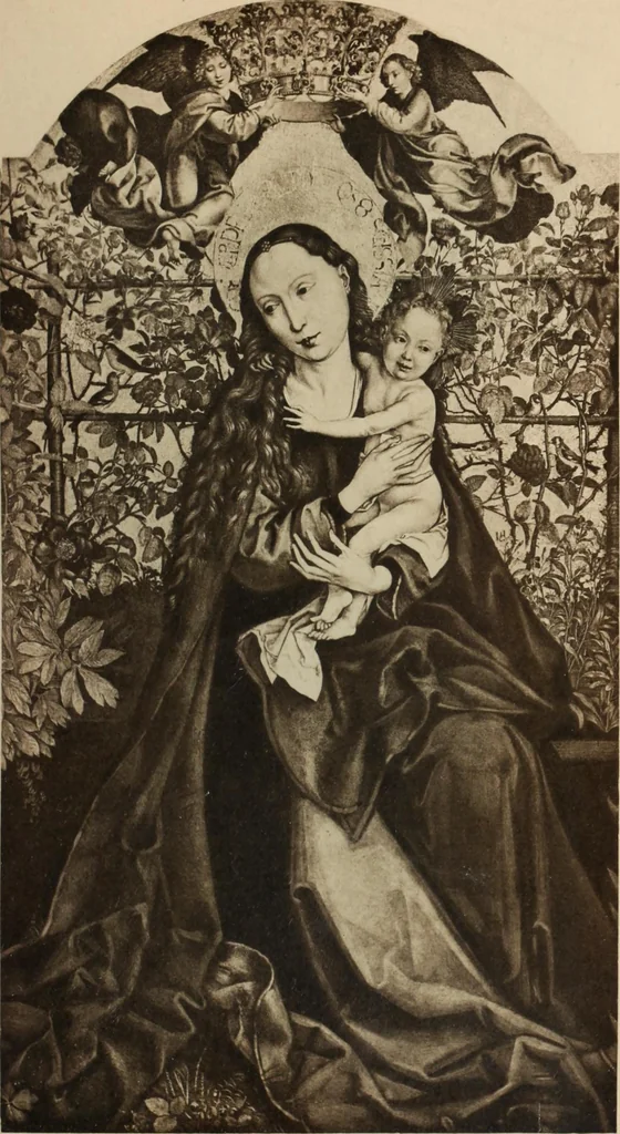 An illustration from Dictionary of painters and engravers, 1903, leaf 92