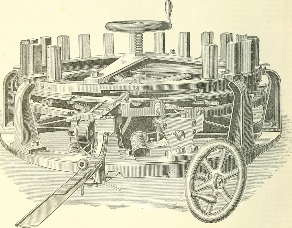 An illustration from A dictionary of typography and its accessory arts. Presented to the subscribers of the "Printers' register," 1870-1871, 1871, leaf 15