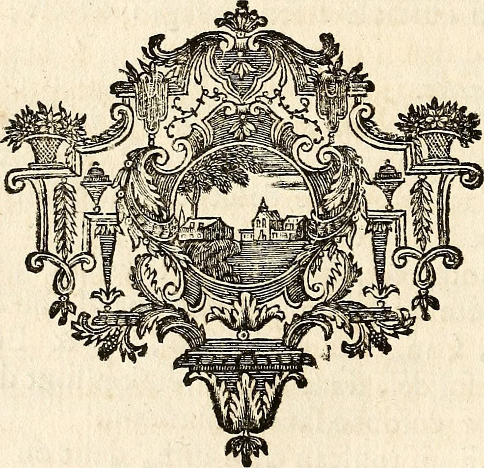 An illustration from Dictionnaire d'architecture, civile, militaire et navale, antique, ancienne et moderne : et de tous les arts et métiers qui en dépendent; Dont tous les Termes sont exprimés, en François, Latin, Italien, Espagnol, Anglois et Allemand. Enrichi de cent une Planches de Figures en Taille-douce, ... auquel on a joint Une Notice des Architectes, Ingénieurs, Peintres, Sculpteurs, Graveurs, & autres Artistes les plus celebres, dont on rapporte les principaux Ouvrages., 1770, leaf 477