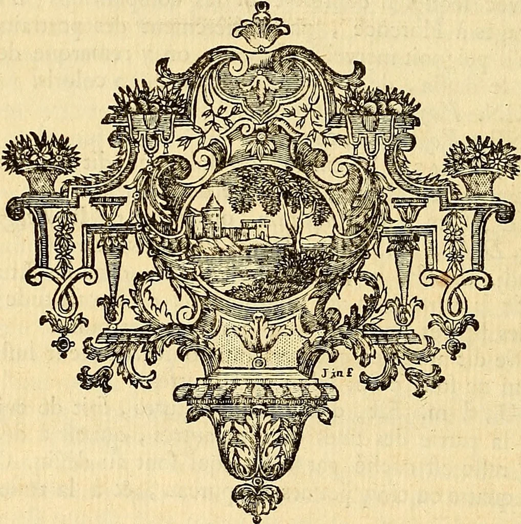 An illustration from Dictionnaire d'architecture, civile, militaire et navale, antique, ancienne et moderne : et de tous les arts et métiers qui en dépendent; Dont tous les Termes sont exprimés, en François, Latin, Italien, Espagnol, Anglois et Allemand. Enrichi de cent une Planches de Figures en Taille-douce, ... auquel on a joint Une Notice des Architectes, Ingénieurs, Peintres, Sculpteurs, Graveurs, & autres Artistes les plus celebres, dont on rapporte les principaux Ouvrages., 1770, leaf 519