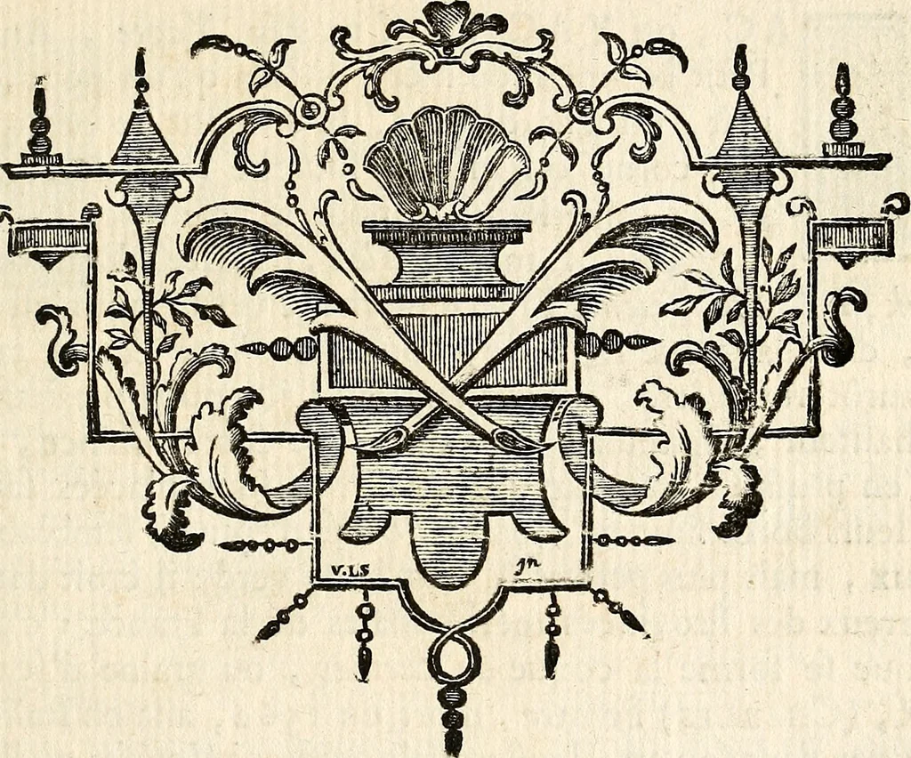 An illustration from Dictionnaire d'architecture, civile, militaire et navale, antique, ancienne et moderne : et de tous les arts et métiers qui en dépendent; Dont tous les Termes sont exprimés, en François, Latin, Italien, Espagnol, Anglois et Allemand. Enrichi de cent une Planches de Figures en Taille-douce, ... auquel on a joint Une Notice des Architectes, Ingénieurs, Peintres, Sculpteurs, Graveurs, & autres Artistes les plus celebres, dont on rapporte les principaux Ouvrages., 1770, leaf 152