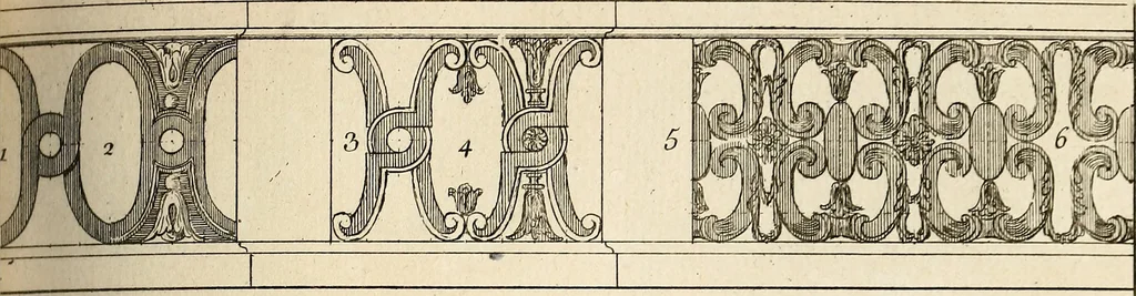 An illustration from Dictionnaire d'architecture, civile, militaire et navale, antique, ancienne et moderne : et de tous les arts et métiers qui en dépendent; Dont tous les Termes sont exprimés, en François, Latin, Italien, Espagnol, Anglois et Allemand. Enrichi de cent une Planches de Figures en Taille-douce, ... auquel on a joint Une Notice des Architectes, Ingénieurs, Peintres, Sculpteurs, Graveurs, & autres Artistes les plus celebres, dont on rapporte les principaux Ouvrages., 1770, leaf 286
