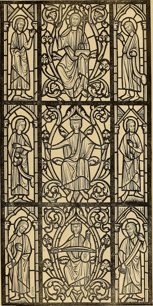 An illustration from Dictionnaire des arts décoratifs à l'usage des artisans, des artistes, des amateurs et des écoles, 1880, leaf 1012