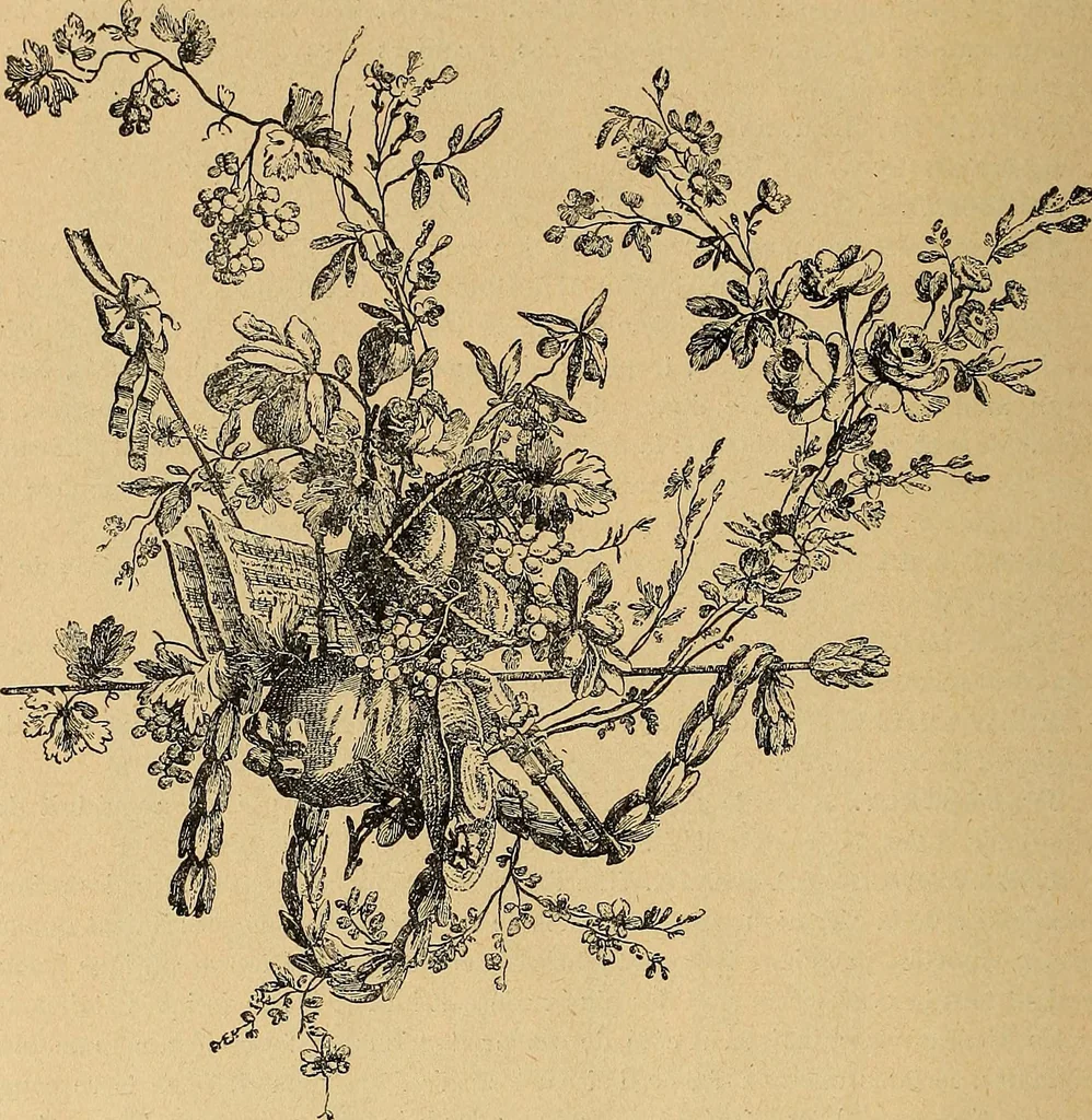 An illustration from Dictionnaire des arts décoratifs à l'usage des artisans, des artistes, des amateurs et des écoles, 1880, leaf 1041