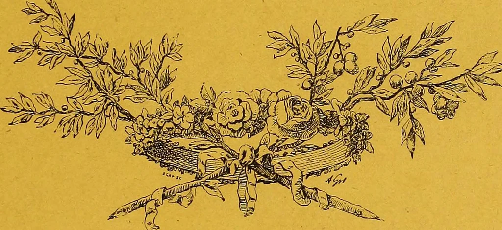 An illustration from Dictionnaire des arts décoratifs à l'usage des artisans, des artistes, des amateurs et des écoles, 1880, leaf 12
