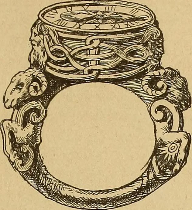 An illustration from Dictionnaire des arts décoratifs à l'usage des artisans, des artistes, des amateurs et des écoles, 1880, leaf 130