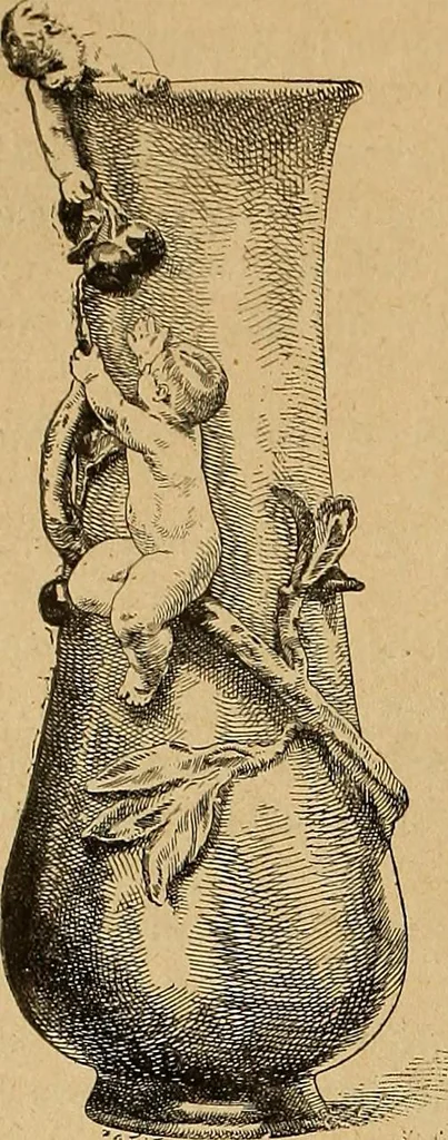 An illustration from Dictionnaire des arts décoratifs à l'usage des artisans, des artistes, des amateurs et des écoles, 1880, leaf 139