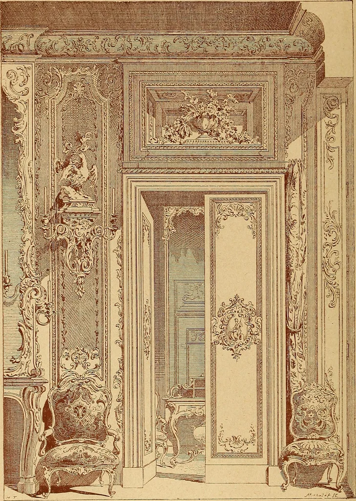 An illustration from Dictionnaire des arts décoratifs à l'usage des artisans, des artistes, des amateurs et des écoles, 1880, leaf 15