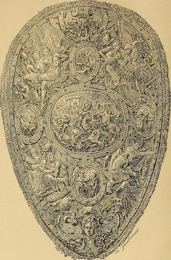 An illustration from Dictionnaire des arts décoratifs à l'usage des artisans, des artistes, des amateurs et des écoles, 1880, leaf 185