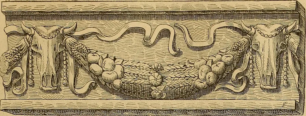 An illustration from Dictionnaire des arts décoratifs à l'usage des artisans, des artistes, des amateurs et des écoles, 1880, leaf 204