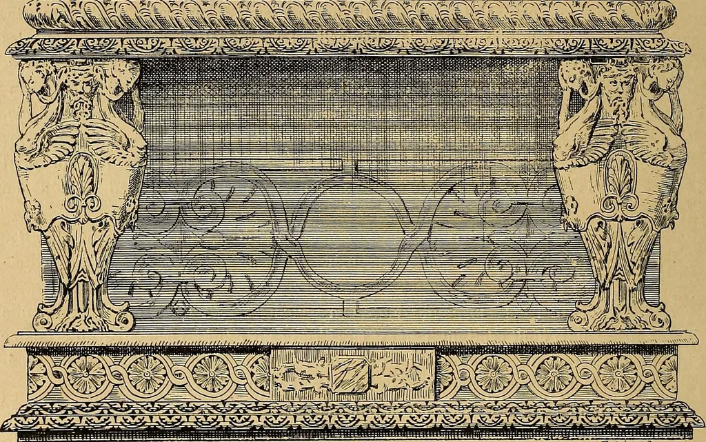 An illustration from Dictionnaire des arts décoratifs à l'usage des artisans, des artistes, des amateurs et des écoles, 1880, leaf 205