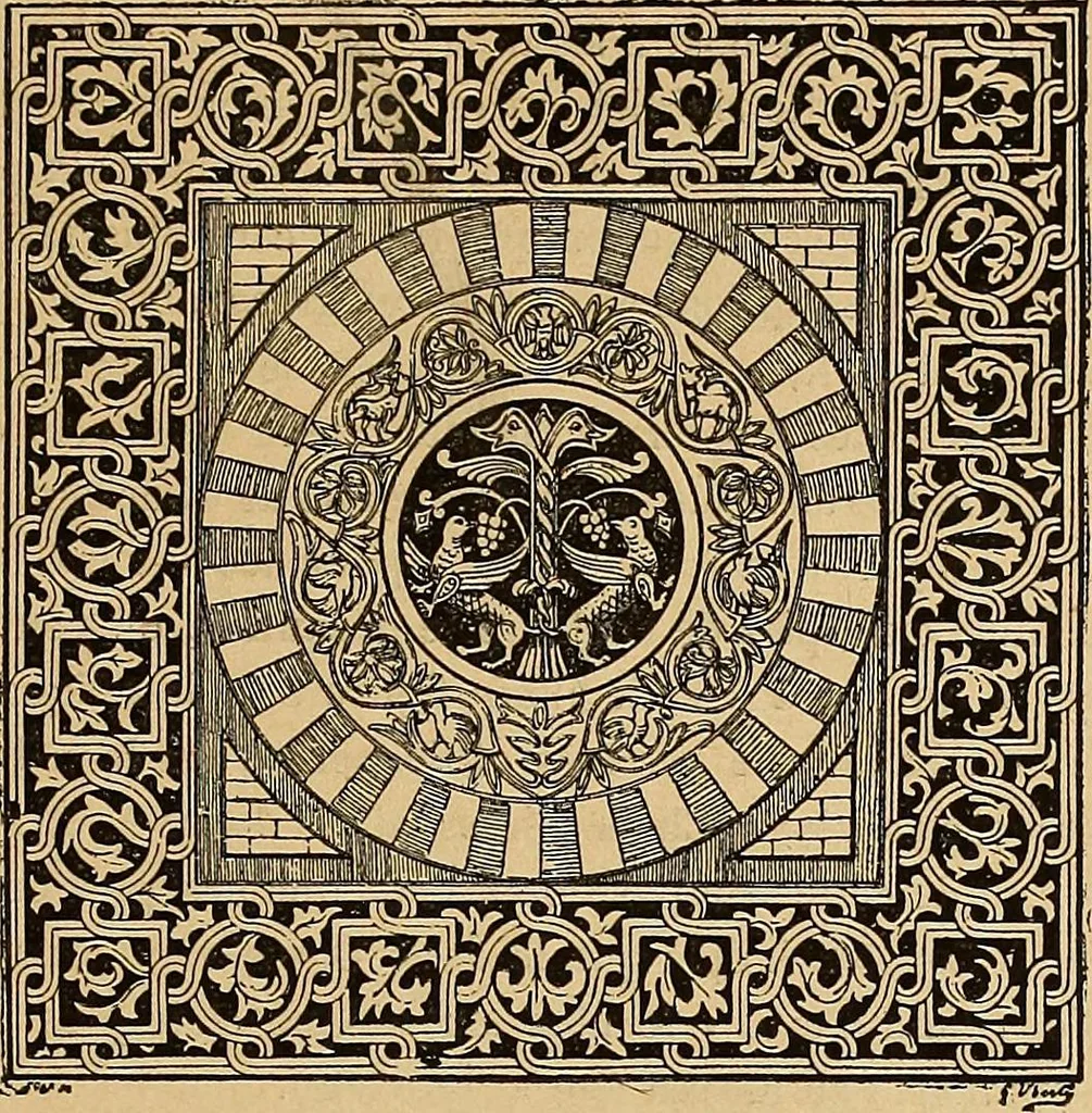 An illustration from Dictionnaire des arts décoratifs à l'usage des artisans, des artistes, des amateurs et des écoles, 1880, leaf 212
