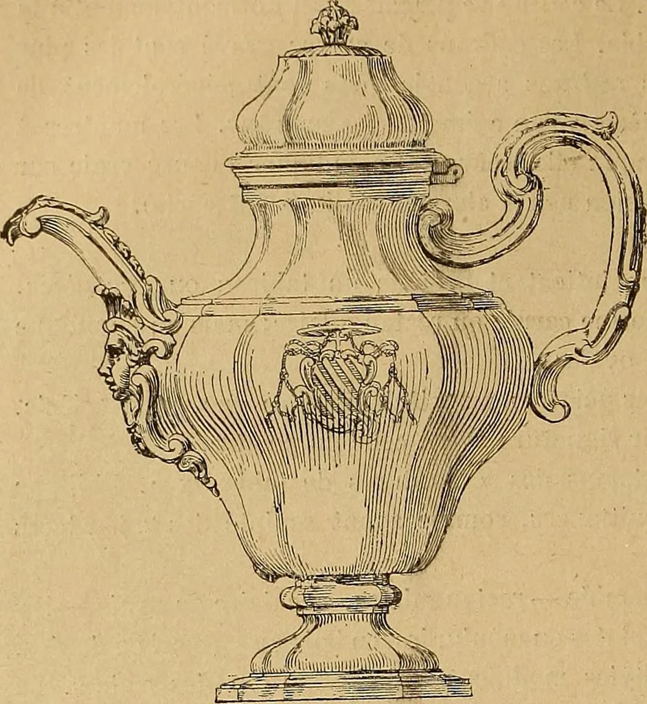 An illustration from Dictionnaire des arts décoratifs à l'usage des artisans, des artistes, des amateurs et des écoles, 1880, leaf 223