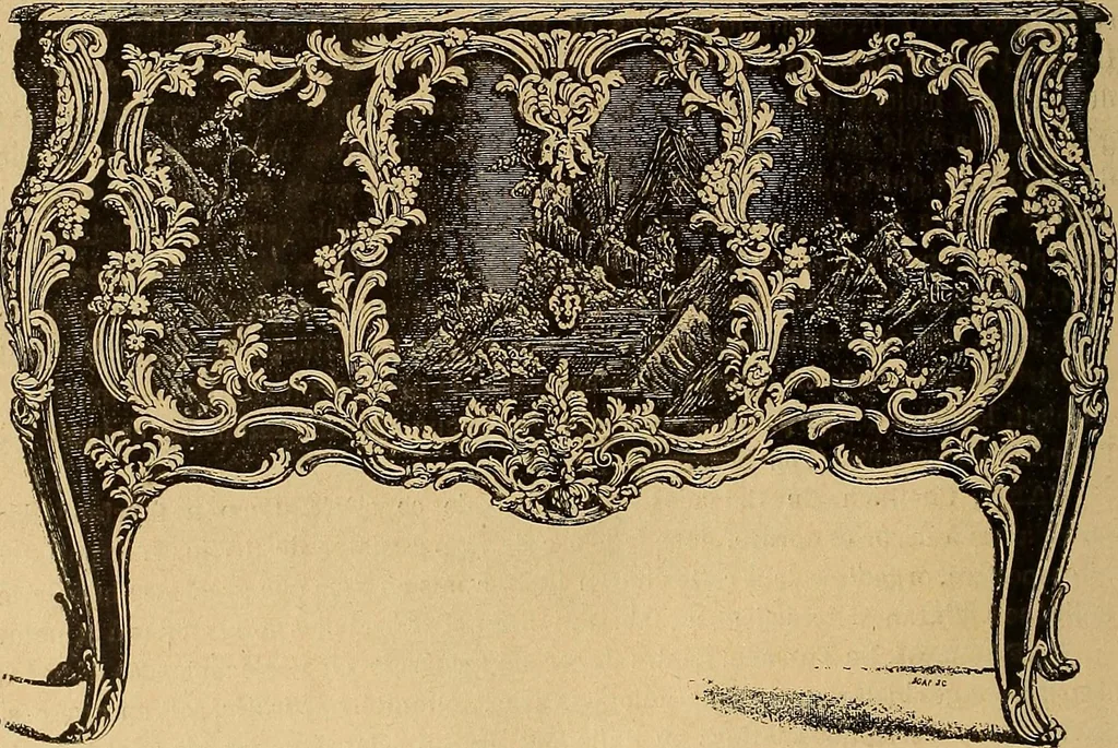 An illustration from Dictionnaire des arts décoratifs à l'usage des artisans, des artistes, des amateurs et des écoles, 1880, leaf 223